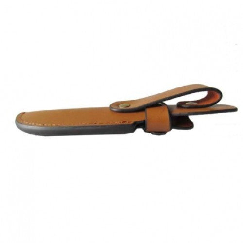 Hunting Knife Sheath Brown Leather for Hunting Gun